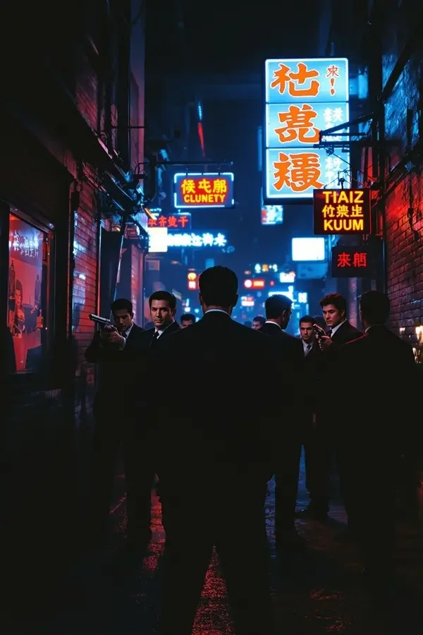 枪火海报