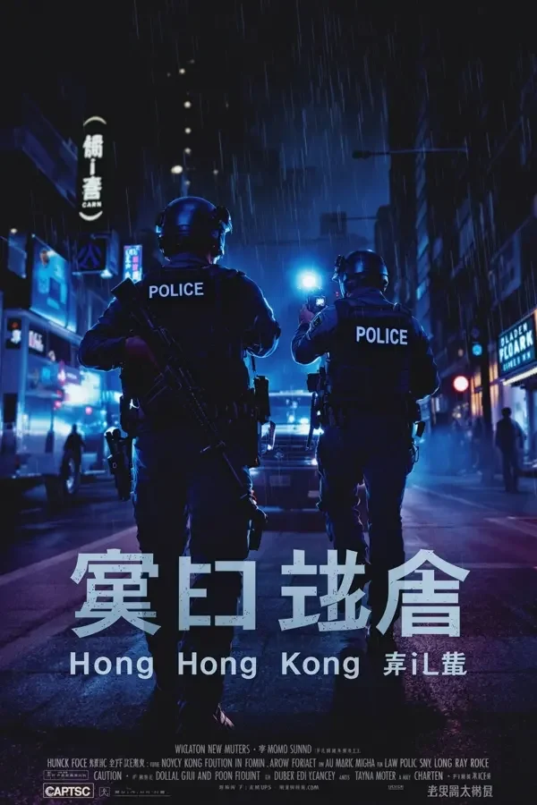 寒战海报